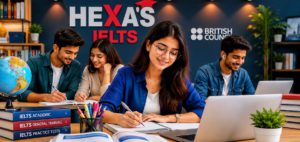 Student following the best IELTS preparation plan for beginners at Hexa's Zindabazar