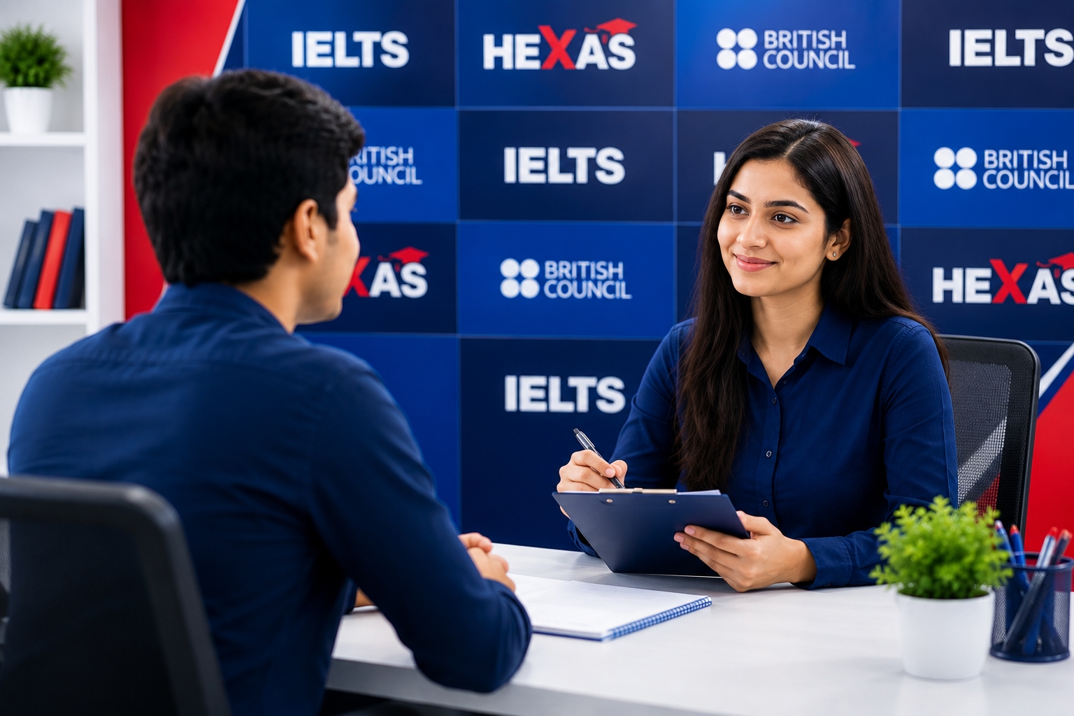Student practicing IELTS Speaking Topics 2026 with an examiner
