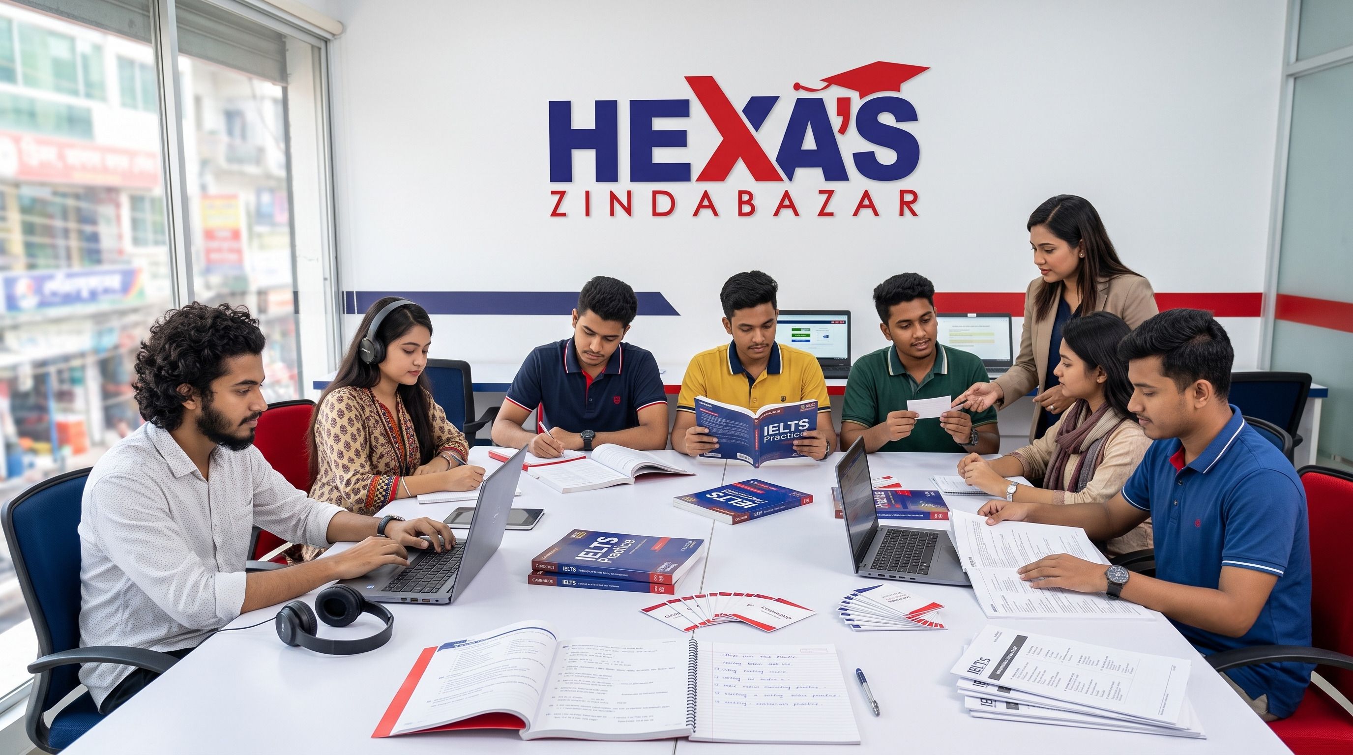 Best IELTS preparation resources for Bangladeshi students at Hexa's Zindabazar