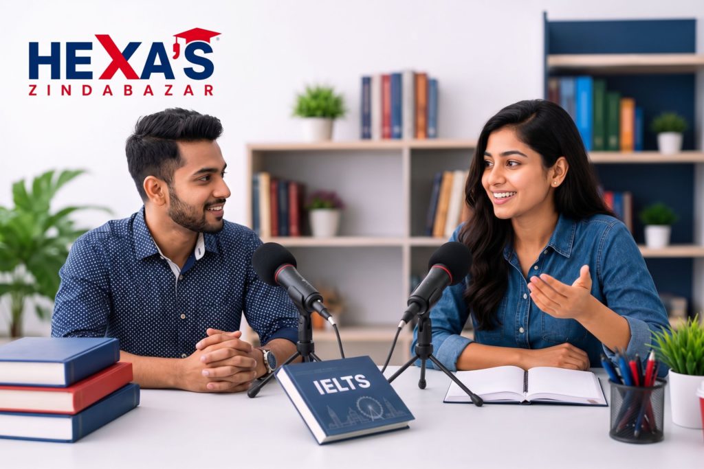 IELTS Speaking Band 8 preparation at Hexa's Zindabazar